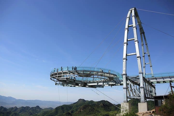 Shilinxia UFO Glass Platform Private Tour — Cable Car Day Trip from Beijing