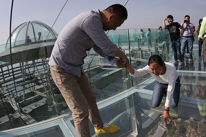 Shilinxia UFO Glass Platform Private Tour — Cable Car Day Trip from Beijing photo 2