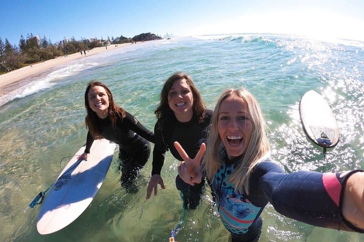 Private Female-Led Surf Lesson at Caves Beach — 1-Hour One-on-One Coaching