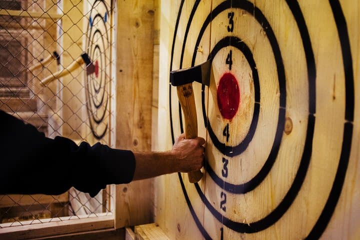 Axe Throwing in Ljubljana: Urban Lumberjack Experience photo 4