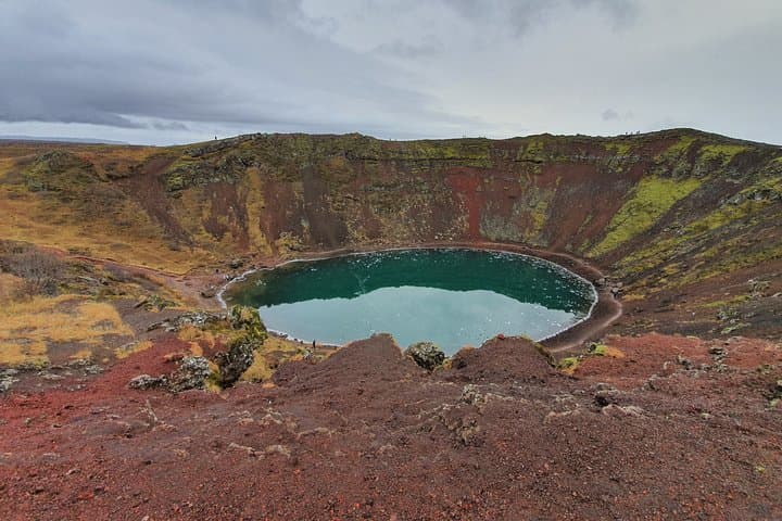 Golden Circle and Blue Lagoon Day Tour from Reykjavik: Thingvellir, Geysir, Gullfoss & Kerid photo 6