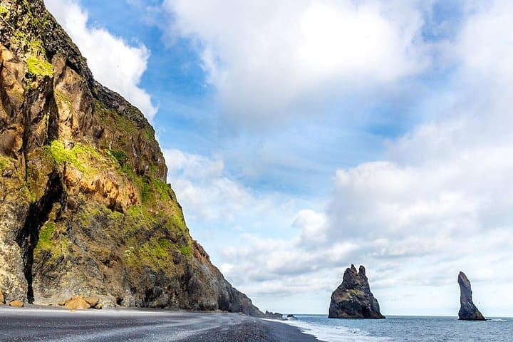 South Coast Volcano & Glacier Private Tour — Waterfalls, Black Sand & Basalt Beaches from Reykjavik photo 2
