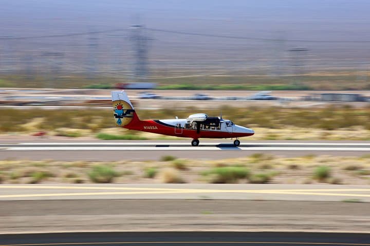 Grand Canyon West Rim Scenic Plane Tour from Las Vegas — Hoover Dam to Skywalk Aerial Flight