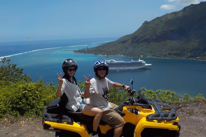 Moorea Magic Mountain ATV and Jet Ski Combo: Belvedere to Lagoon in One Day photo 2