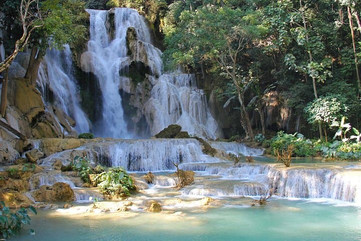Kuang Si Falls Day Trip from Luang Prabang: Swim, Hike & Hmong Village photo 1