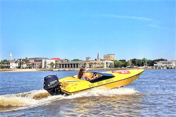 Drive a Speedboat Through Charleston Harbor: 2-Hour F13 Adventure photo 3