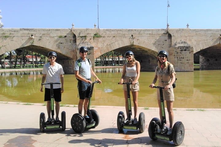 Segway Tour in Valencia with Full-Day Bike Rental — Historic Center & Turia Park Ride