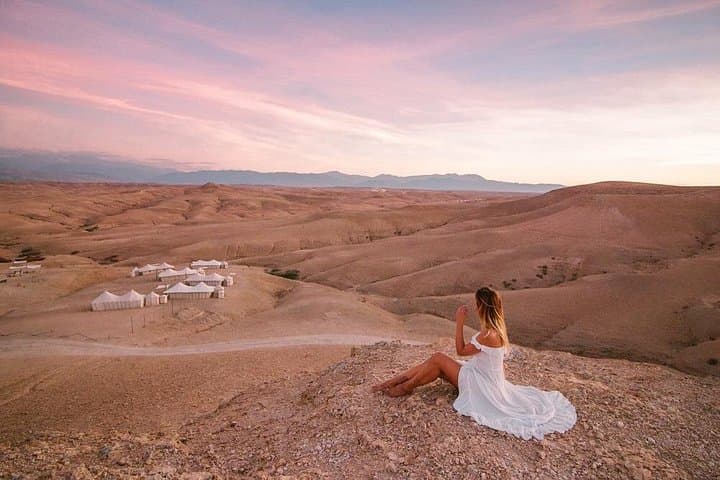 Marrakech to Agafay Desert and Atlas Mountains: Full-Day Camel Ride & Berber Village Visit photo 2
