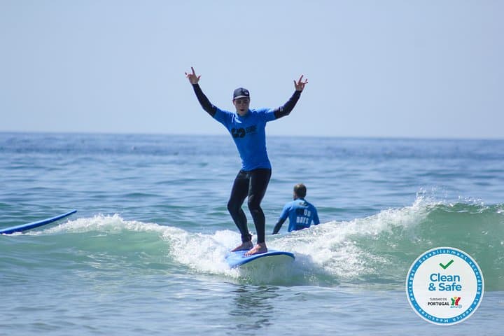 Surf Lessons at Praia do Castelo — Costa da Caparica Surf from Lisbon