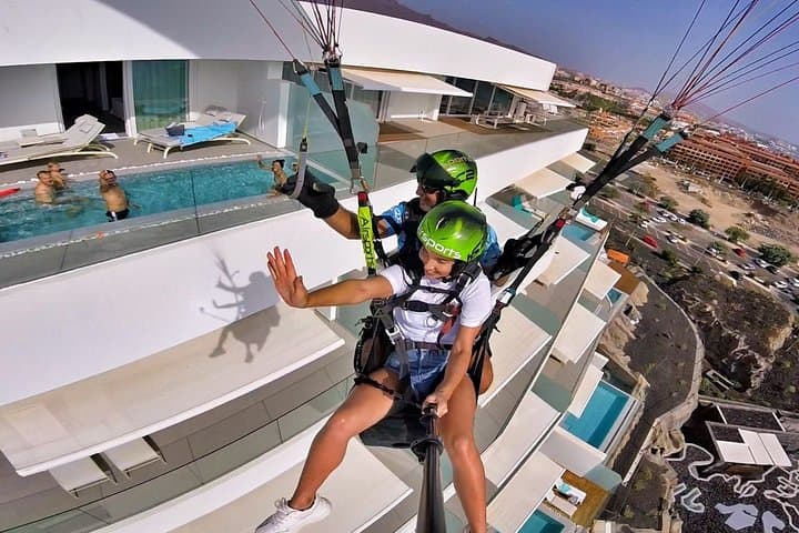 Soar 1000m: Silver Tandem Paragliding Over South Tenerife photo 6