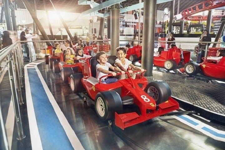 Dubai to Yas Island: Ferrari World & Warner Bros. World Combo with Transfer photo 2