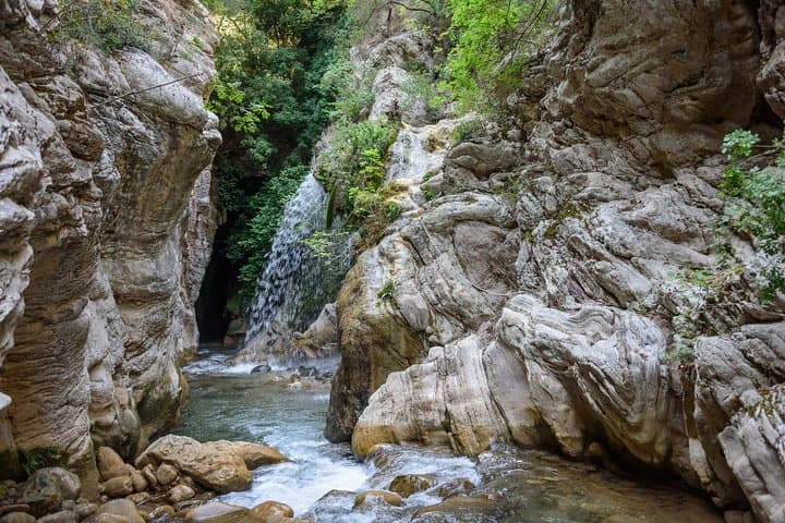 River Trekking in Neda Gorge: Swim, Scramble and Descend to a 25m Waterfall photo 5