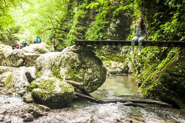 Soca Valley Private Day Trip from Ljubljana — Kozjak Waterfall & Kobarid WWI Path photo 4