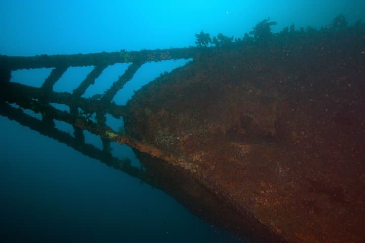 Dive the Rainbow Warrior Wreck — Cavalli Islands Charter photo 5