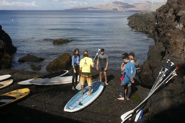 Stand-Up Paddle Course at Playa Chica Lanzarote — Beginner SUP Lessons on the Atlantic photo 5