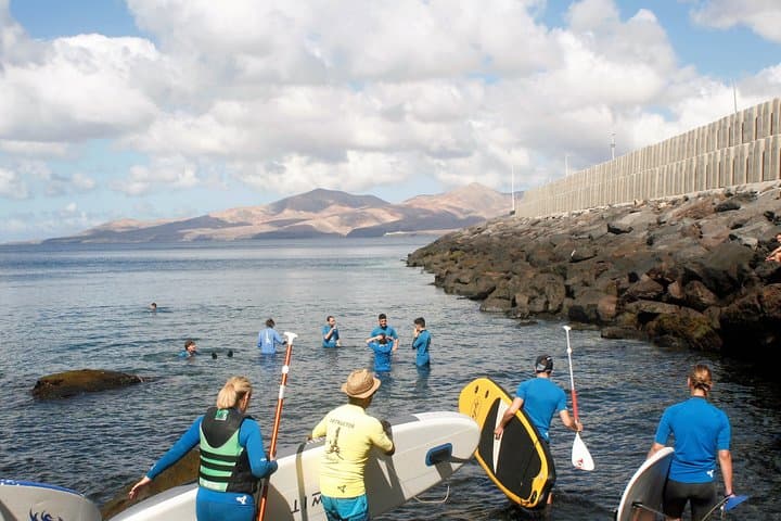 Stand-Up Paddle Course at Playa Chica Lanzarote — Beginner SUP Lessons on the Atlantic photo 6
