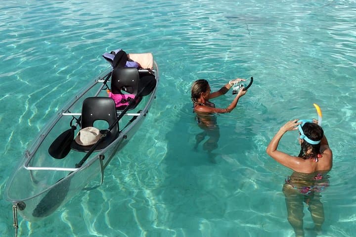 Transparent Kayak Moorea Lagoon Tour: See Sharks, Rays & Coral Gardens photo 4