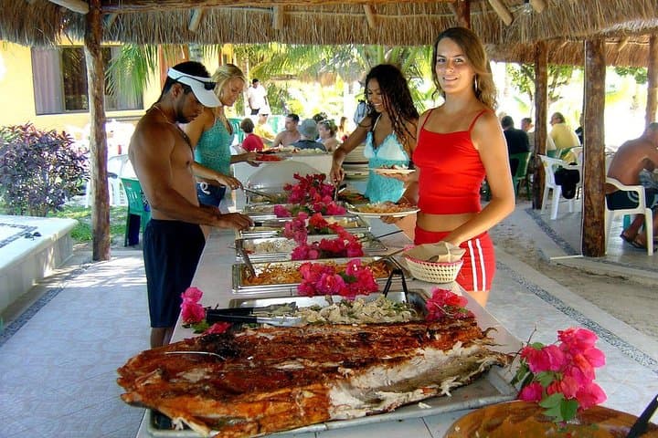 Catamaran Sailing to Isla Mujeres: Snorkel, Open Bar & Beach Club Day Trip from Cancun photo 5
