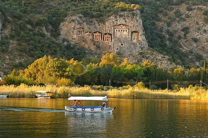 Dalyan Mud Baths and Turtle Beach Day Tour from Fethiye — River Cruise, Mud Spa & Lycian Tombs photo 4