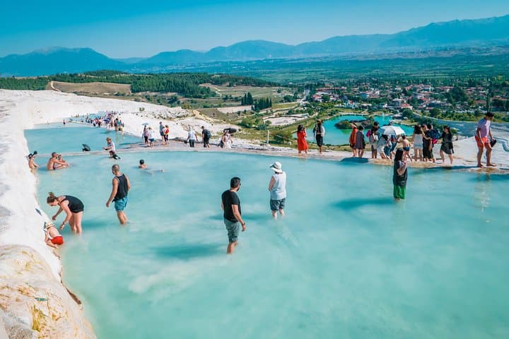 Pamukkale & Hierapolis Day Trip from Fethiye: Travertines, Thermal Pools & Ancient Ruins photo 3