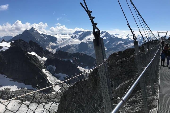 Mount Titlis Private Tour: Rotair, Cliff Walk & Glacier Cave at 3,000m photo 4
