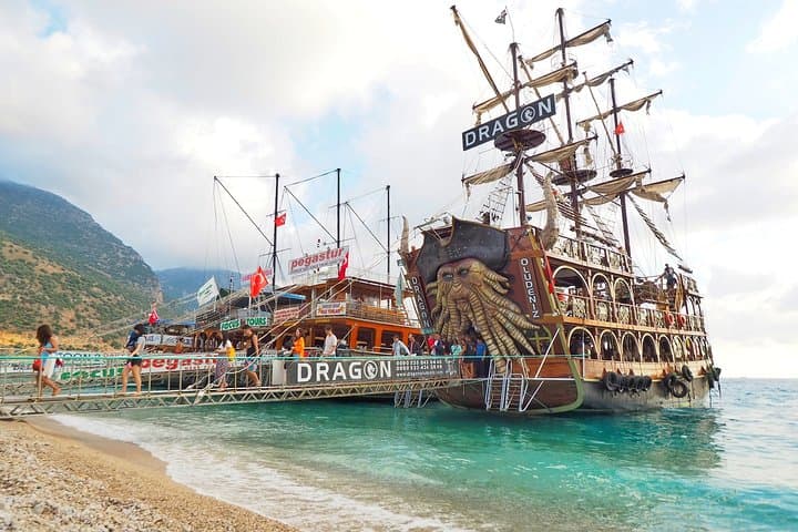 Pirate Boat Trip from Oludeniz: 6-Stop Blue Lagoon Adventure & Foam Party photo 2