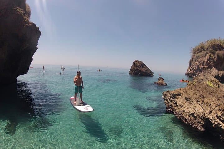 Stand-Up Paddle Surfing in La Herradura Bay — SUP Tours on Spain’s Costa Tropical
