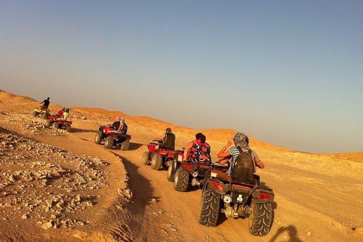 Hurghada Sunset Quad & Buggy Desert Safari with Dinner and Show