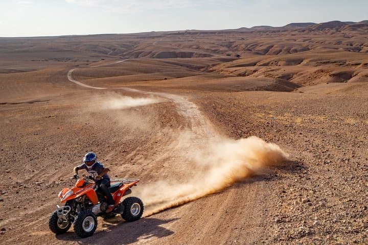 Agafay Desert Quad Bike & Camel Ride — Half-Day Escape from Marrakech photo 3