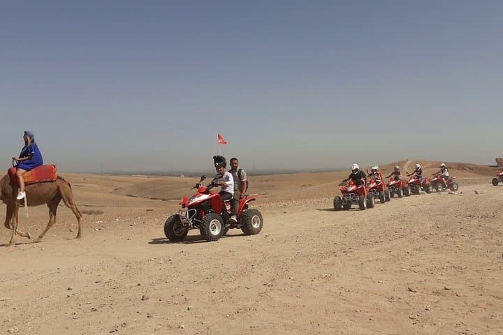 Agafay Desert Quad Bike & Camel Ride — Half-Day Escape from Marrakech