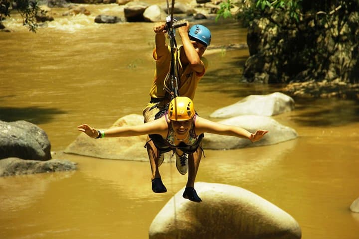 Soaring Over the Cuale River: Puerto Vallarta High-Speed Zipline Adventure photo 6