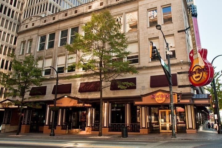 Hard Rock Cafe Atlanta: Iconic Rock-Memorabilia Dining in Downtown Atlanta