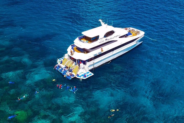 Great Barrier Reef Outer-Reef Cruise from Cairns — Snorkel, Dive & Scenic Flight