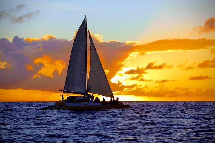 Sunset Cocktail Cruise in St Kitts — Evening Catamaran Sail from Basseterre photo 1