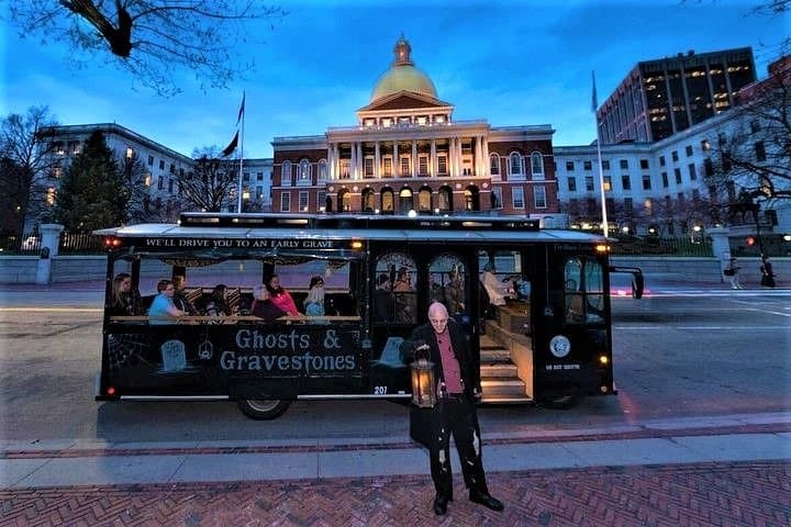Ride Boston's Ghosts & Gravestones Trolley: Haunted History Tour