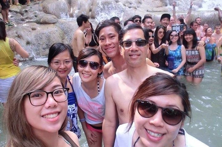 Climb Dunns River Falls and Blue Hole: Private Ocho Rios Waterfall Combo