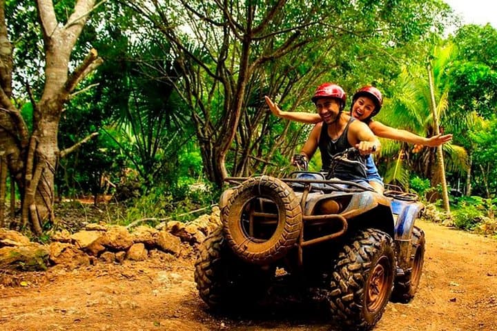 Jungle ATV, Zipline & Cenote Adventure Near Puerto Morelos photo 1
