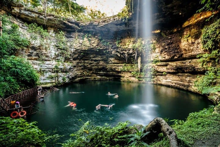 Full-Day Chichen Itza Tour with Cenote Swim and Valladolid from Cancun photo 2