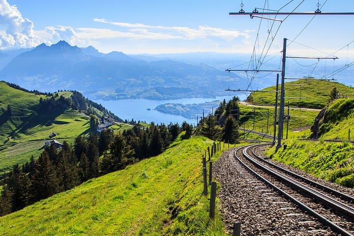 Lucerne & Mount Rigi Private Day Tour — Lake Lucerne Boat, Cogwheel Train & Cable Car photo 3