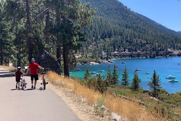 Explore Lake Tahoe's Scenic Shoreline with a Full-Day Bike Rental