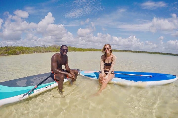 Paddle Kaan Lu'um: Guided Lagoon Stand-Up Paddleboard Tour from Tulum photo 6