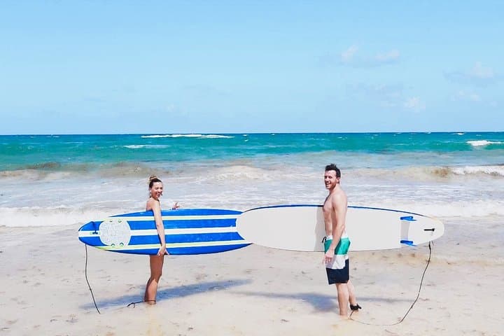 Beginner Surf Lessons in Tulum: 1-Hour Session at Ahau Beach photo 3
