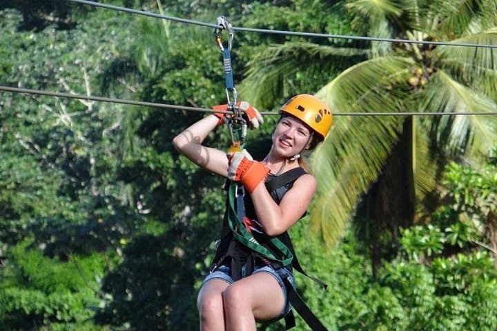 Punta Cana Zipline Adventure: 8-Line Canopy Tour Over Palm Hills