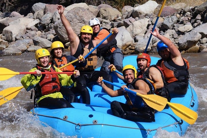 Full-Day Maipo River Rafting and Concha y Toro Winery Tour from Santiago