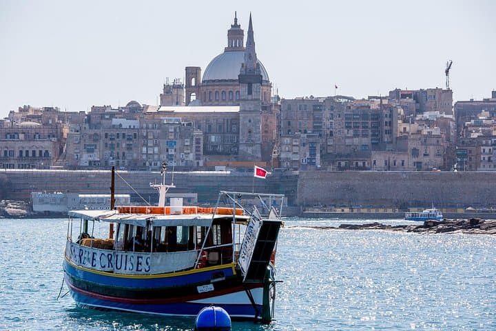 Valletta and the Three Cities Harbour Cruise — Traditional 90-Minute Boat Tour photo 1