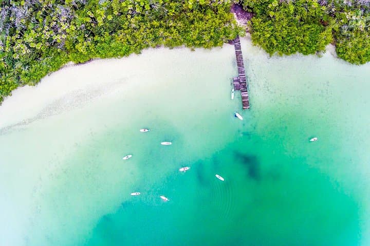 Kaan Luum Paddleboard Expedition: Paddle, Maya Clay Scrub & Tacos Near Tulum