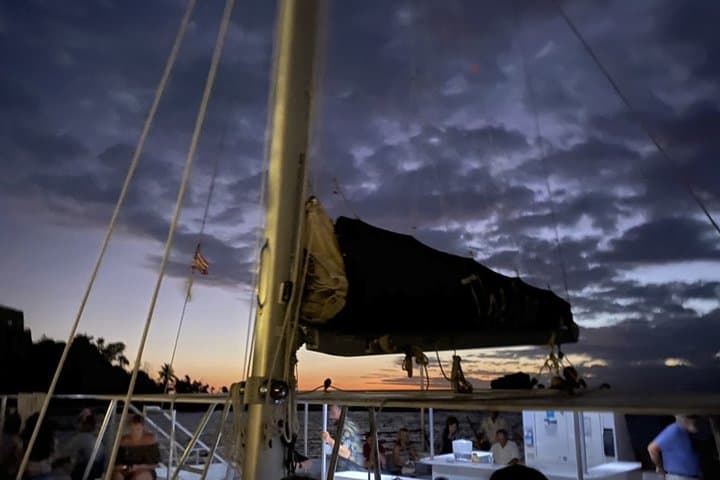 Harbor Lights Dinner Sail in St. Thomas: Sunset Catamaran Cruise from Marriott's Frenchman's Cove photo 1