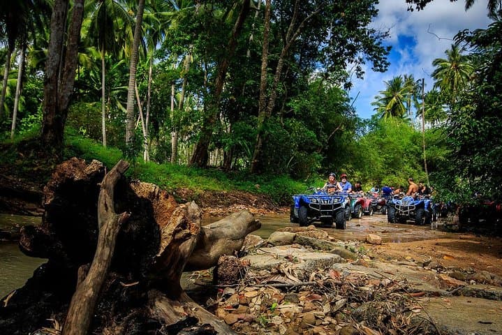 Samui ATV Quad Bike Tour: 1-Hour Off-Road Ride to Lamai Bay & Hidden Waterfall