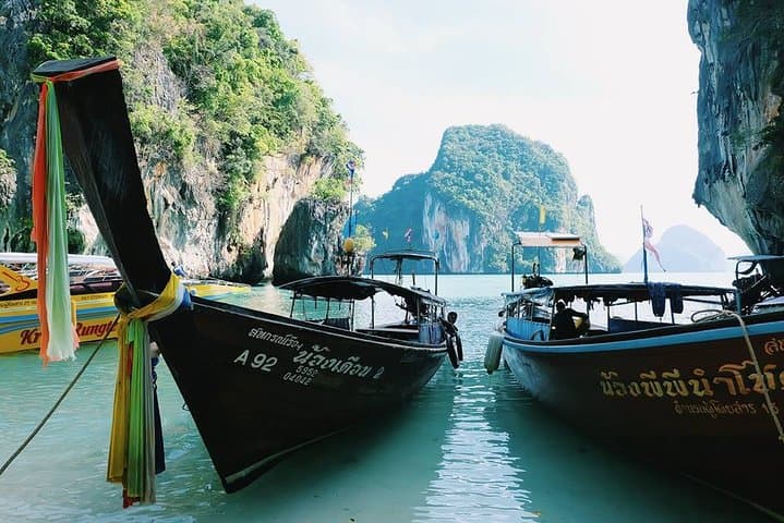 Private Longtail Charter to Hong Islands From Krabi — Snorkel, Lagoon & Beaches photo 3