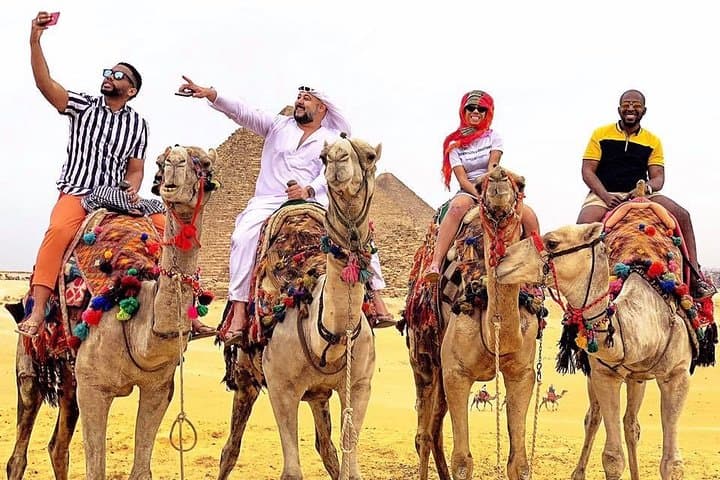 Sunrise Camel & Horse Ride at the Giza Pyramids — Private 2‑Hour Desert Experience